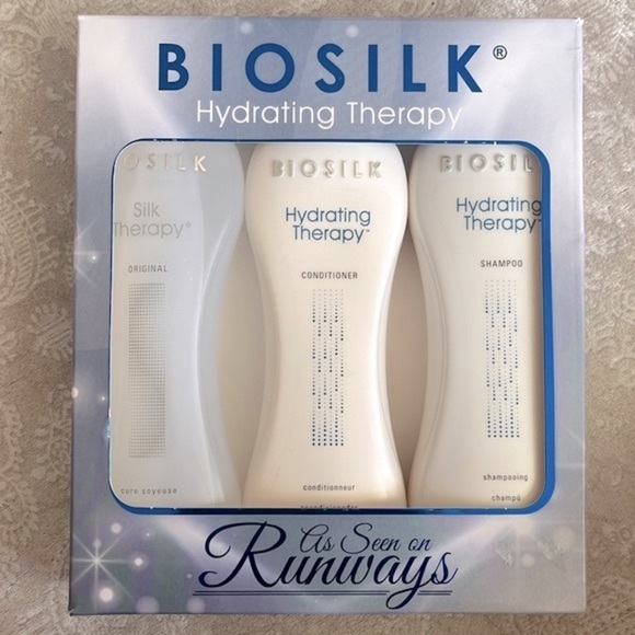 Brand New Biosilk Hydrating Therapy Shampoo & Conditioner Silk Therapy Gift Set - Picture 1 of 16